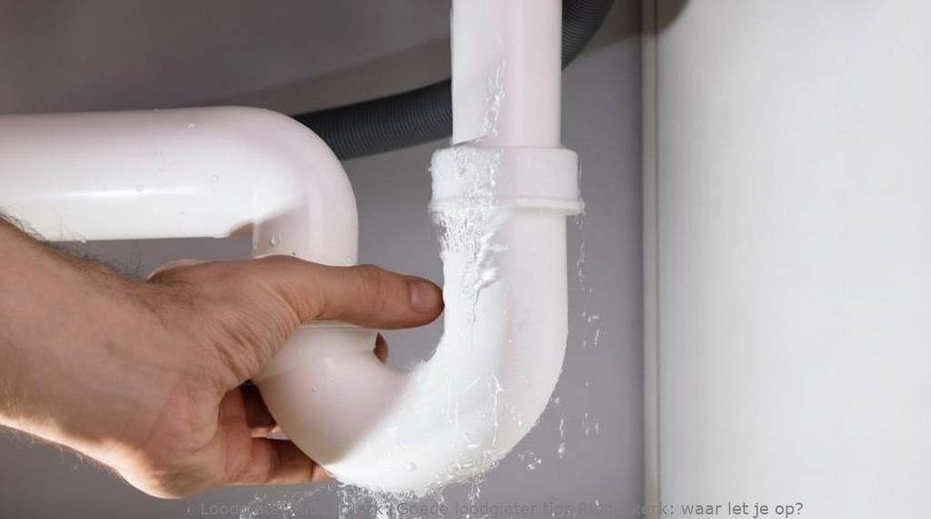 Goede Loodgieter Tips Ridderkerk
