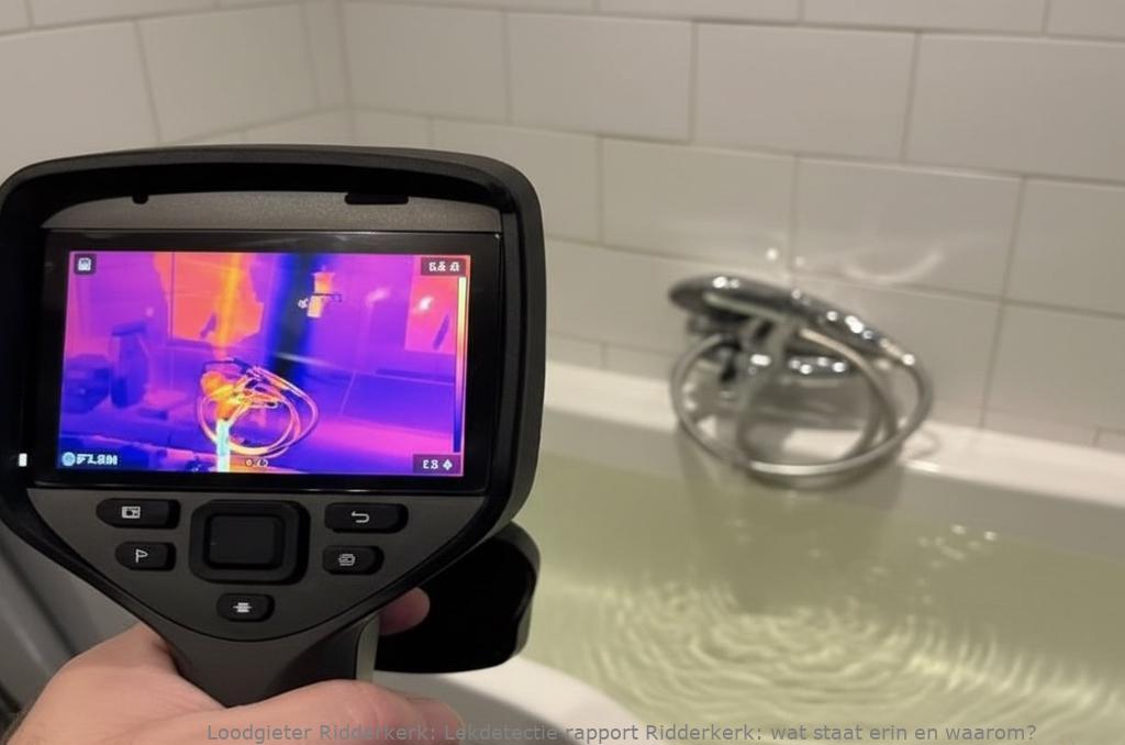 Lekdetectie Rapport Ridderkerk