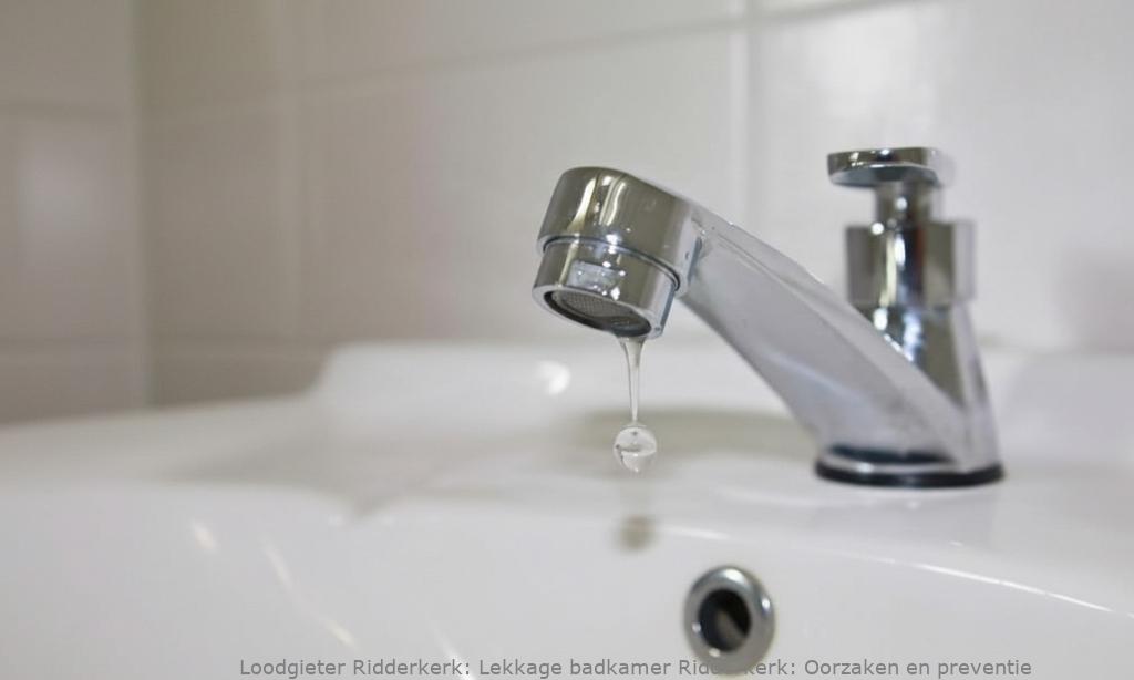 Lekkage Badkamer Ridderkerk 1