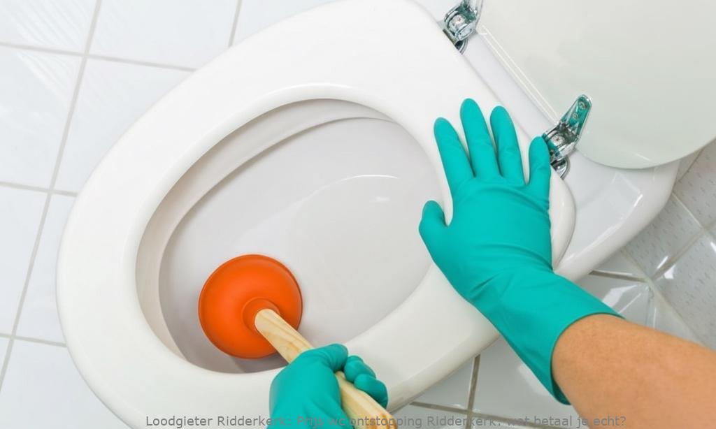 Prijs Wc Ontstopping Ridderkerk