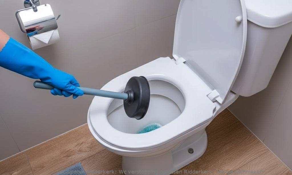 Wc Verstopping Oplossen Ridderkerk