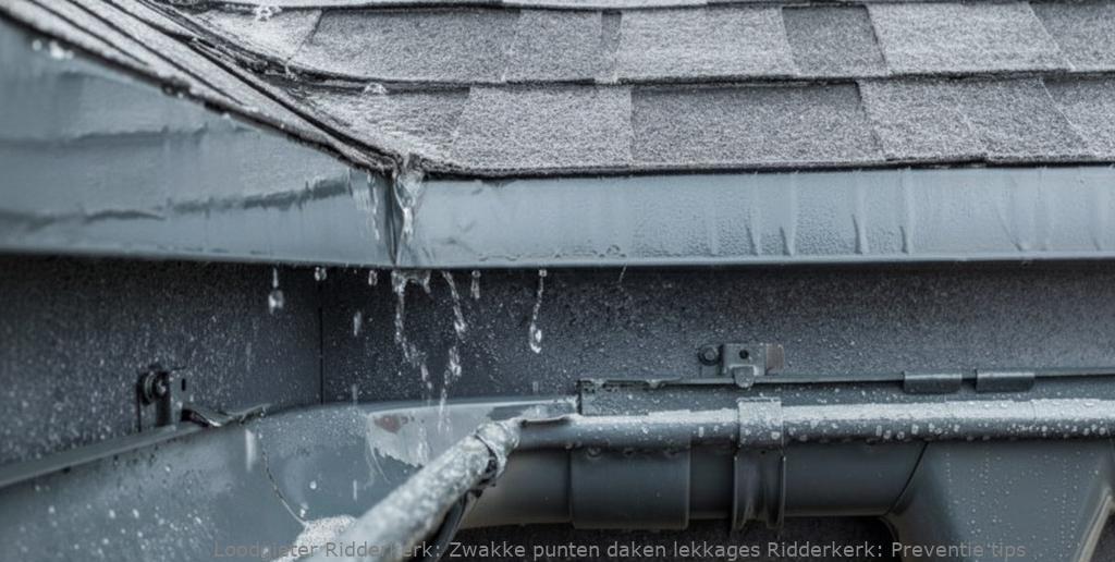 Zwakke Punten Daken Lekkages Ridderkerk